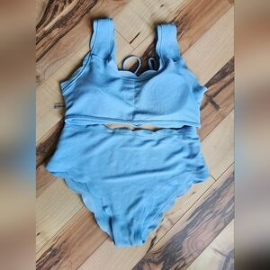 Blue ZAFUL 2 Pieces Swimsuit